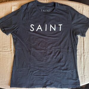 SAINT Women’s Black Logo T-Shirt